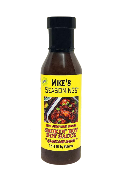 "NEW" Mike's Seasonings Smokin' Hot Hot Sauce