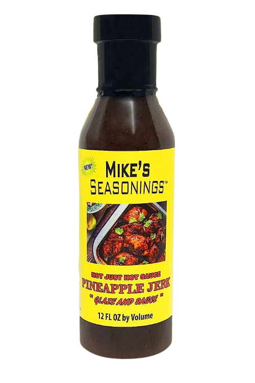 "NEW" Mike's Seasonings Pineapple Jerk Sauce